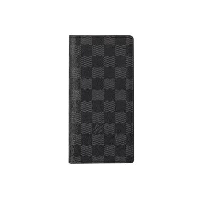 Bóp dài Louis Vuitton nam siêu cấp – Đẳng cấp từ da bò Taurillon trong thiết kế Damier Graphite