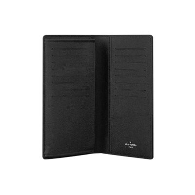 Bóp gấp LV nam replica - Chất liệu da thật trong thiết kế chính hãng