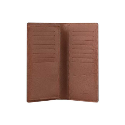 Ví gập LV da thật - Đẳng cấp từ chất liệu da bò Taruillon đến thiết kế chuẩn auth