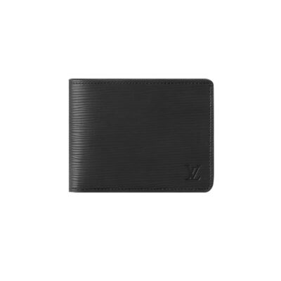 Ví gấp LV nam siêu cấp da thật - Chất liệu da Epi với thiết kế sang trọng chuẩn auth